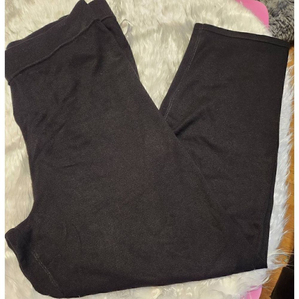 NWT Iman 1X black knitt pants